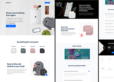 Hank Landing page