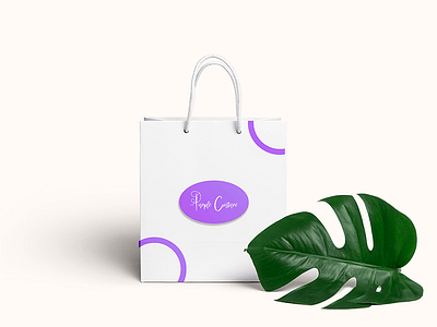 Purple Couture packaging branding