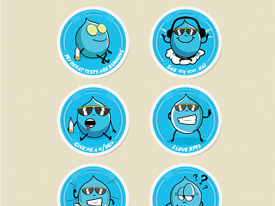 Drupal Stickers for QED42