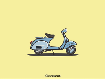 classic Vespa brand classic design forsale identity illustration logo vespa