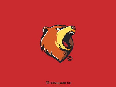 Bear logo bear brand dailylogo design esport forsale identity logo