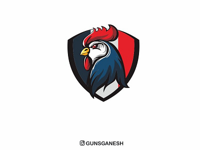 rooster france brand design forsale france identity logo paris rooster winner worldcup worldcup2018