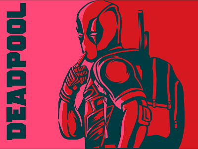 Deadpool antihero antivillain artwork cartoon char deadpool design graphic hero identity illustration marvel marvel comics marvelcomics mascot vector xmen