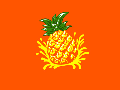Pineaple artwork badge badgedesign brand cartoon design forsale graphic illustration logo mascot pineaple pineaplle portfolio vector
