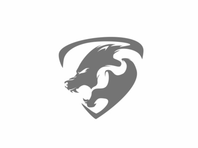 Wolf wolf badge logo animal dailylogo graphic vector branding badge mascot char illustration forsale identity brand design logo