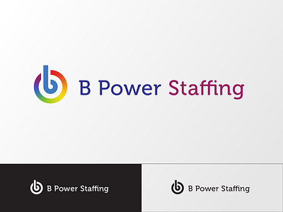 B Power logo with full lock-up b logo b logo logo