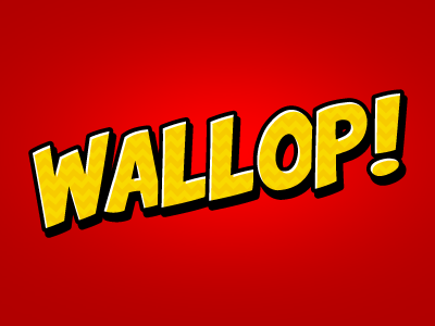 Wallop comic illustrator wallop