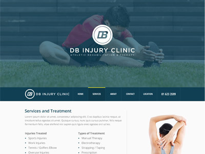 Website for Physio physio website