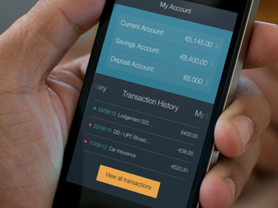 Bank App2 account bank design transaction