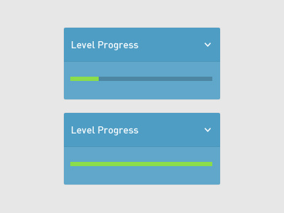 Progress Bars bar blue flat progress