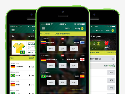 World Cup 2014 Betting App apple betting football ios iphone soccer world cup