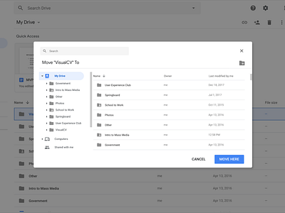 Google Drive Redesign