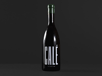 Cale graphic design packaging typography