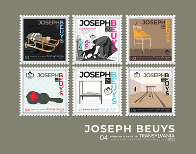 100 years of Beuys : art for everyone, and everyone is an artist 100 anniversary america art art for everyone avantgarde german modern logo stamp vector art vector artist