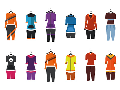 Clothes in Coat Hanger by Bluepentool Design & Sell T-shirts on Dribbble