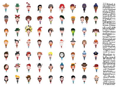 Large Set Of Characters
