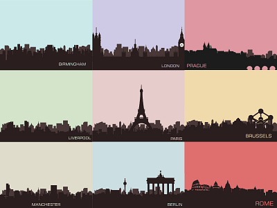 European City Skylines city european skylines