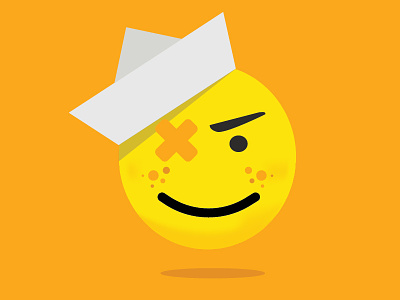 Happy yellow Emoji