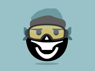 Special soldier emoji chat emoji emoticon emotion face facial happy icon joke smile symbol yellow