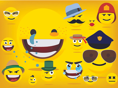 Emoji emoticon smiley comic cute emoji emoticon emotion expression face fun smile smiley symbol yellow