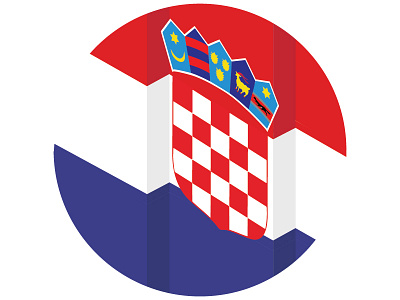 Croatian flag - Horvátország zászlaja banner country croatia emblem europe flag graphic national patriotism state symbol symbolic