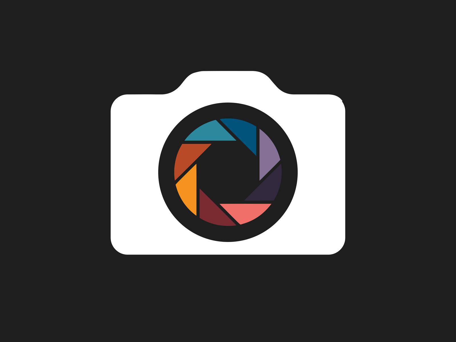 Camera icon by Bluepentool Design & Sell T-shirts on Dribbble