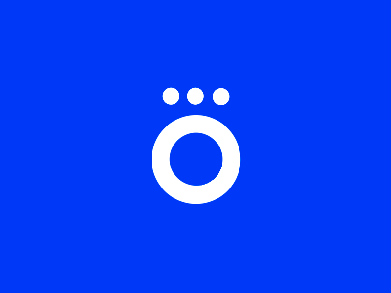 Logo animation Okko 3d after effect animation gif logo loop motion