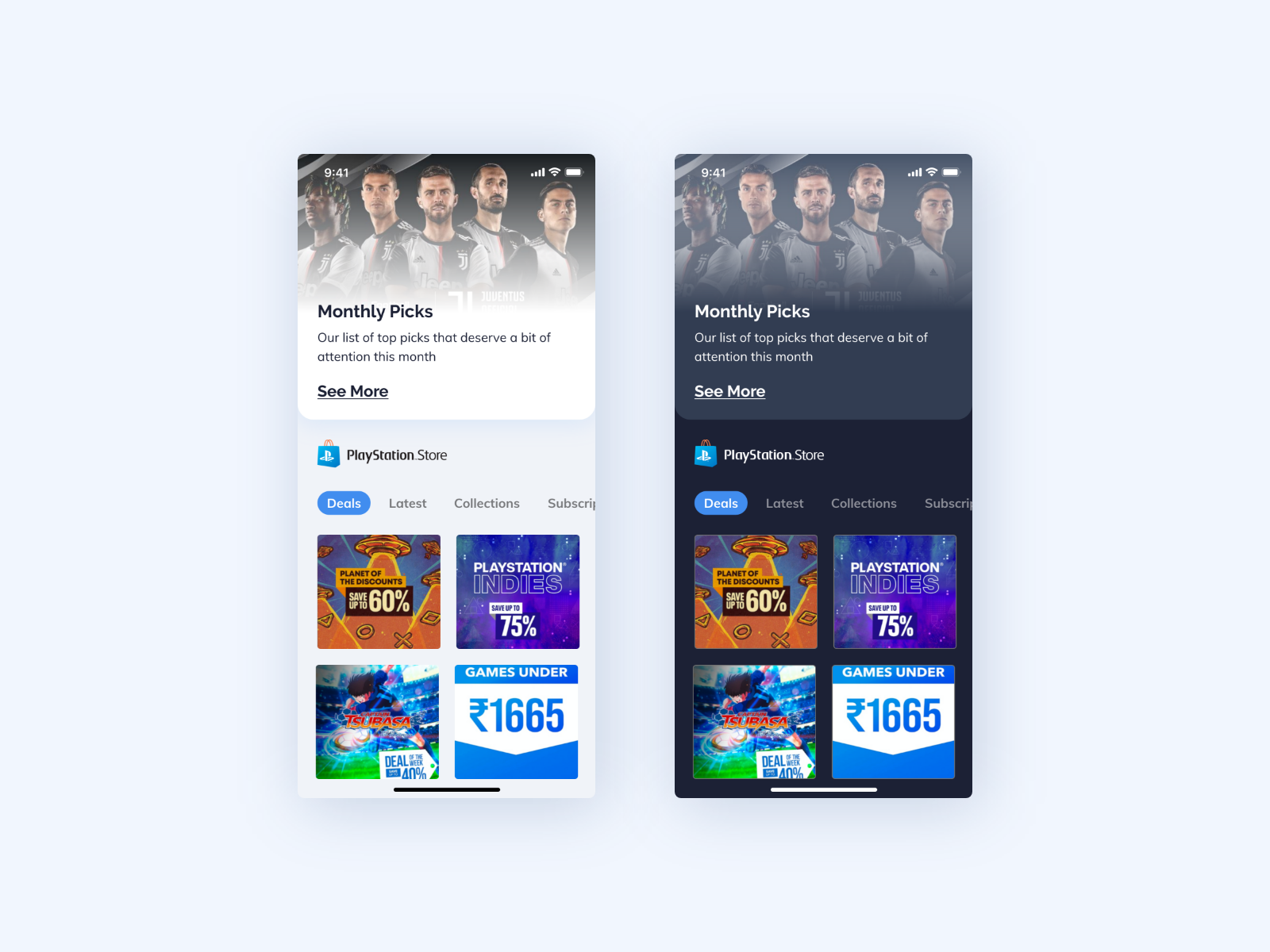 Playstation App Concept by Manjunath Bhat on Dribbble