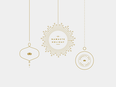 Holiday graphics for Serenity Spa | Soul Yoga