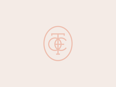 Unused monogram branding logo monogram