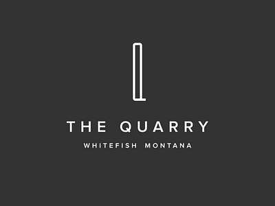 The Quarry final logo branding graphic design logo monogram