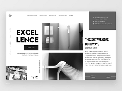 Layout Exploration 18 blogs clean design grid design landing page layout minimal typography ui ux webpage design