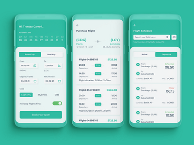 Flight Scheduling App