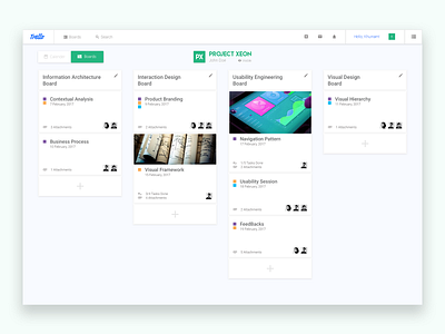 Trello Project Management View compact descriptive management minimalism project redesign simple smart trello view