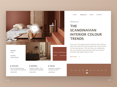 Layout Exploration 05 blogs clean design landing page layout minimal typography ui ux website