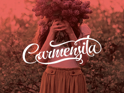 Carmensita brand branding fashion graphic design illustrator logo work