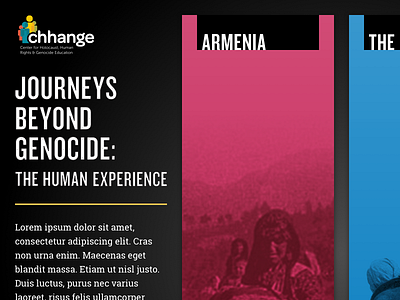 Chhange: Journeys Beyond Genocide Exhibit App