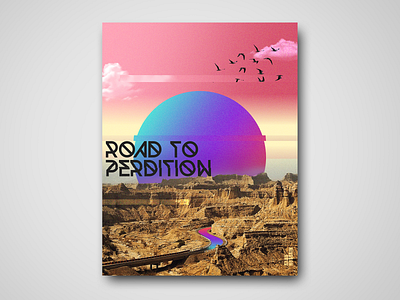 Road to perdition graphic design poster collection poster design