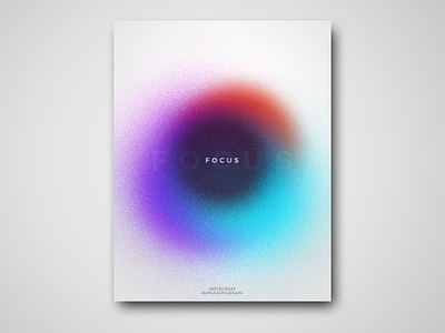 Focus graphic design posterdesign