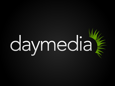 Daymedia Logo brand daymedia design green logo