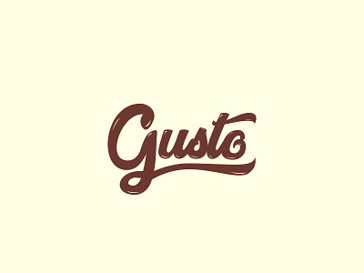 Gusto | Logo design