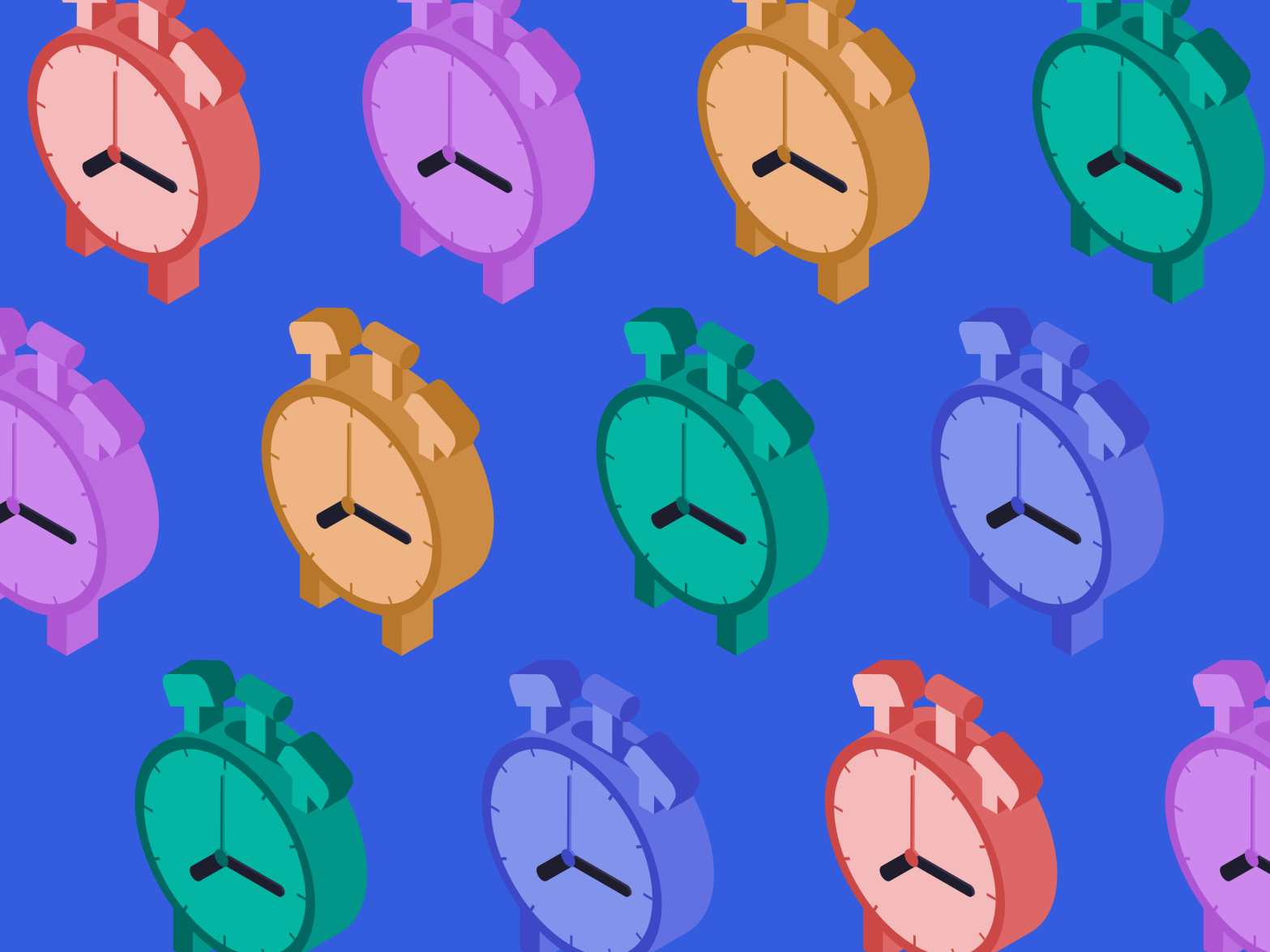 Color alarm clock by CANAAN on Dribbble