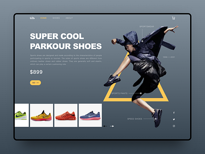 Super cool Parkour shoes