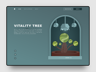Vitality tree sketch ui