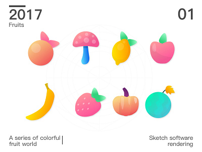 Fruits plotting sketch software