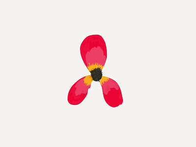 Flower art design flower illustration mobile pencil