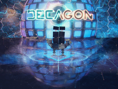 DECAGON SET 3d 80s adobe after after effects animate arcade arcade game decagon illustration lecoinarcade video youtube youtube channel