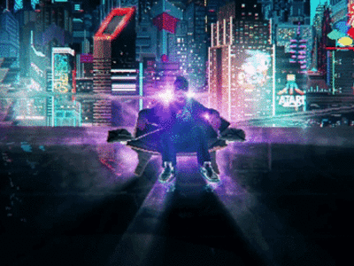RetroCity Animated 80s adobe after after effects animate pixel pixel art sfx