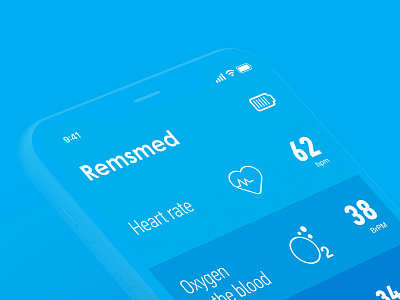 Design iOs App for Remsmed & Smart Patch design ios medical medical app ui ui design user interface ux ui