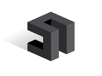 Five & Two 3d branding flat illustrator logo